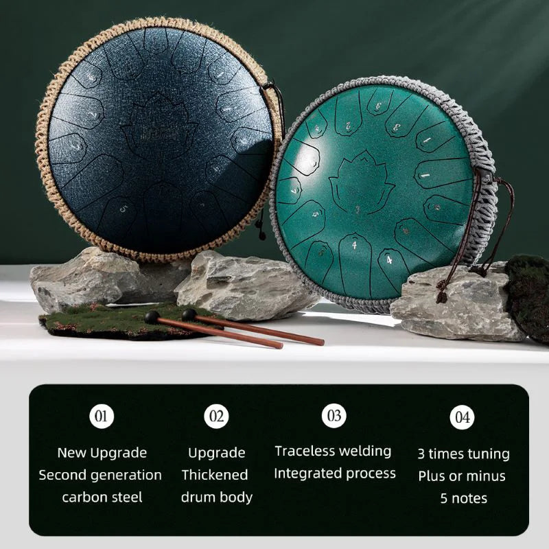 Lotus Rain Drum 13 Inch 15 Notes™